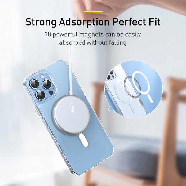 aseus - IPhone 14 Plus MagSafe Magnetisch Hülle Case